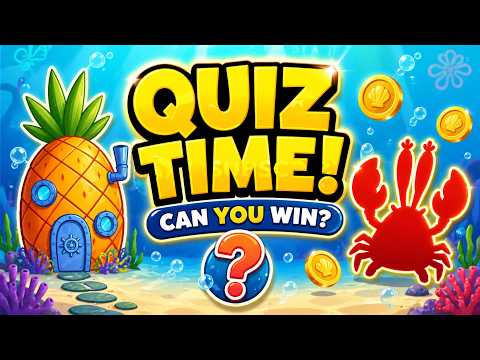 SpongeBob Quiz! 🧽🍍 Can You Get ALL 10 Right? | Kids Trivia Challenge
