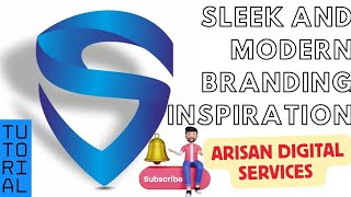 Sleek and Modern Branding Inspiration | #coreldrawtutorialhindi #graphicdesign #tutorial #logodesign