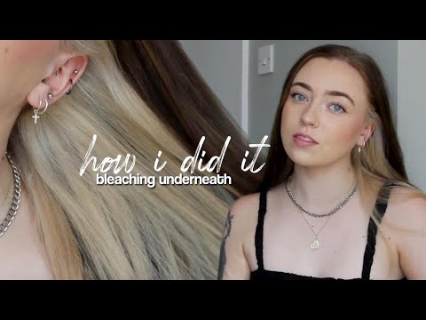Bleaching the Underlayer of my Hair (successfully!)
