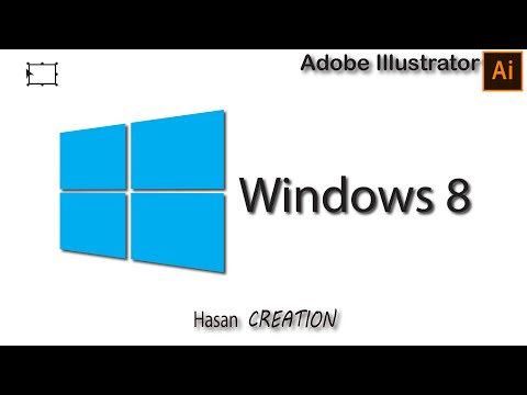 How to Make Windows 8 Logo in Adobe Illustrator CC 2020