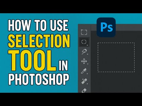How to use selection tools in photoshop
