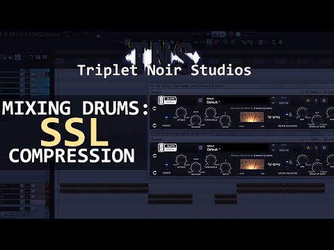 Mixing Drums:  SSL Compression