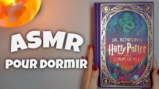 ASMR Lecture pour S’endormir 💤 | Harry Potter et la Coupe de Feu – #1 ✨ Lecture Secrète
