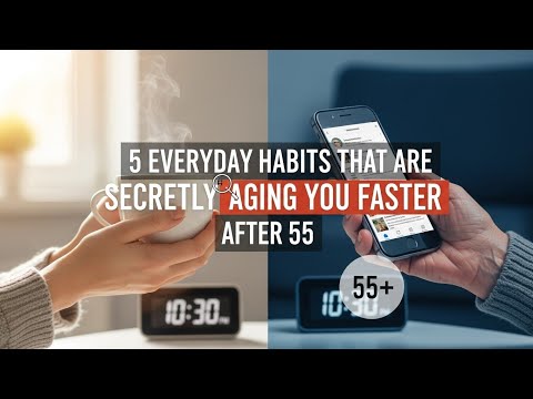 5 Everyday Habits That Are Secretly Aging You Faster After 55
