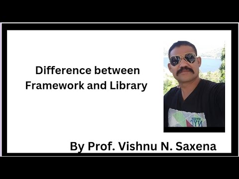 Frameworks and Library difference
