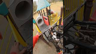 Bella Ciao Playground Was squid game parkour PoV #youtubeshorts #moneyheistbellaciao #squidgame