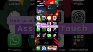 How to enable Assistive Touch on IPhone #iphonetips #appletips #tutorial #ios #apple #iostutorial