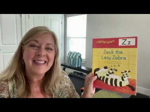 Alphatales Zack the Lazy Zebra by Wendy Cheyette Lewison