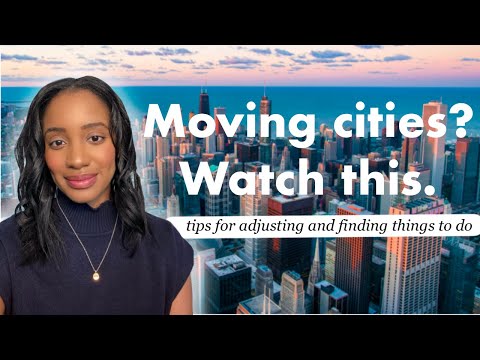 How to adjust to a new city