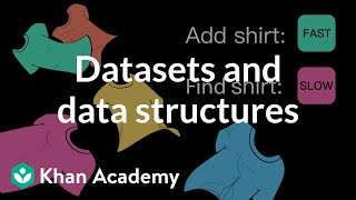 Datasets and data structures | Intro to CS - Python | Khan Academy