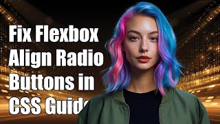 Fixing Flexbox Alignment Issues with Radio Buttons in CSS: A Step-by-Step Guide