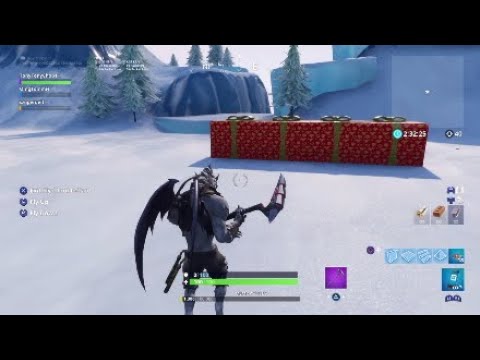 cadeau gun game in fortnite