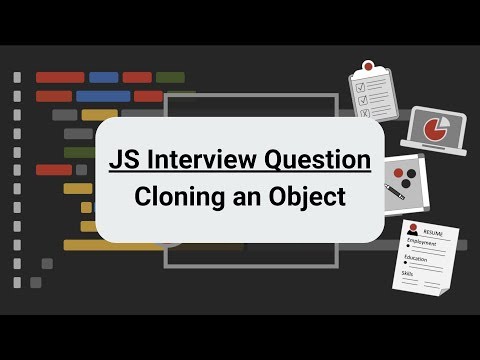 JavaScript Interview Question | Cloning an Object