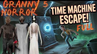 Granny 5: ESCAPING the Time Machine (Full Horror Escape!) 🤯🔥"#funny​ #comedy​ #gaming​ #gameplay