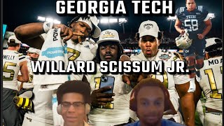 Former Georgia Tech OL Willard Scissum Jr. on Brent Key, walking on, Haynes King's leadership, etc