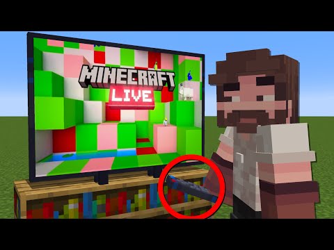 Reacting to Minecraft Live in Minecraft