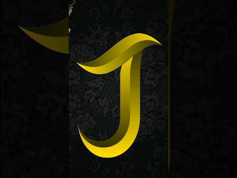 J logo design in mobile| How to make a logo design| logo kaise banaye| graphic design in mobile