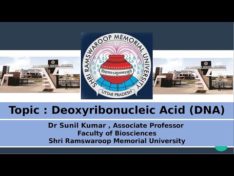 Deoxyribonucleic Acid (DNA)/Faculty of Biosciences(FoBS)