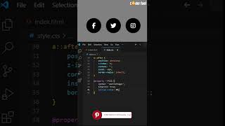Social Media Hover Icons with HTML & CSS#SocialMediaIcons #HTMLCSSDesign #WebDevelopment #UIUXDesign