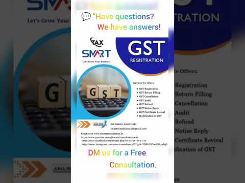 💬 "Simplify your GST worries – Filing, Registration & Compliance made easy!" #GST #Businesssupport