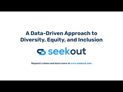 A Data-Driven Approach to Diversity, Inclusion and Equity