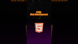 HtmL web development