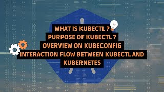 kubectl, kubeconfig and kubectl-kubernetes Interaction flow Explained