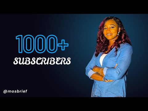 Over 1000 Subscribers, THANK YOU.