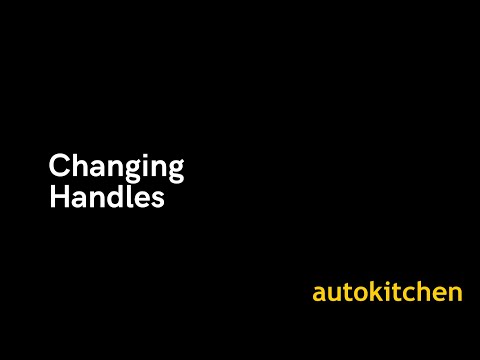 Changing Handles | autokitchen Interior Design Software