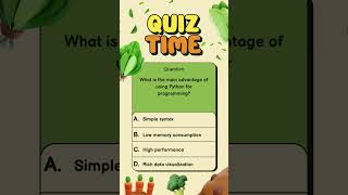 What is the main advantage of using Python for programming? #PythonAdvantages #TechEssentials #quiz