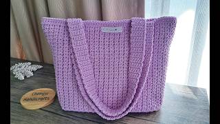Incredible! Super Easy Crochet Tote Bag | Beginner friendly! | Chompu Handicrafts