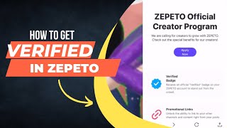 How to become verified creators in Zepeto! | New | #zepeto #zepetofeed