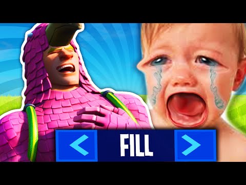 Fortnite Squad Fill is TOO FUNNY 😂😂