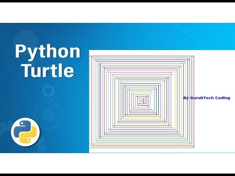 Mesmerizing Turtle Graphics: Colorful Spiral Art with Python | GuruhTech Coding Tutorial