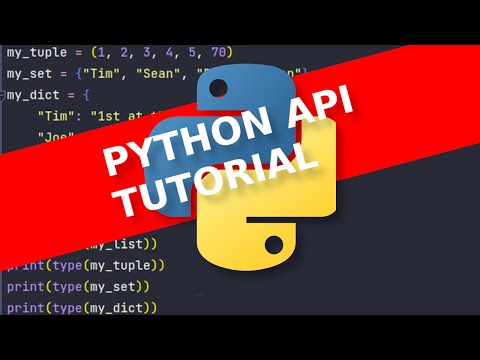 Python API Tutorial