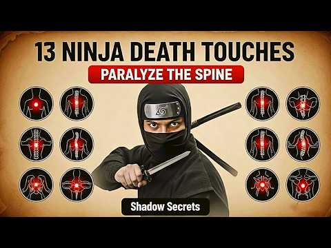 13 Banned Ninja “Death Touches” That Paralyze the Spine (Shadow Secrets!)