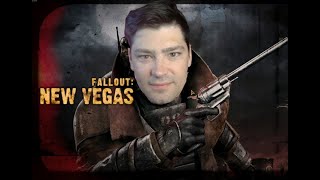 Exploring Fallout New Vegas and discusing game developer tricks