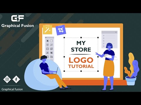 Store logo tutorial | Illustrator logo tutorial | Graphical Fusion