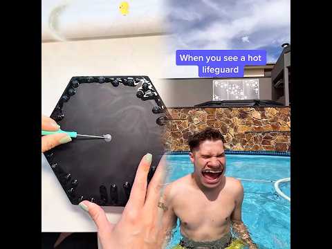 TAG someone that would do this trick 😂  #fyp #trending #Summer #pool #friends