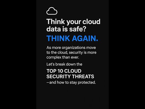 Top 10 Cloud Security Threats You Must Know in 2025!