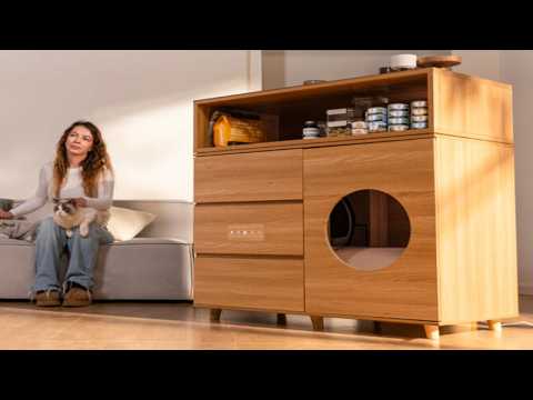 The Smartest Cat Litter Box You’ll Ever See – FuriHome Auto Box