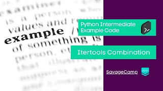 Itertools Combination Example | Python Intermediate Tutorials
