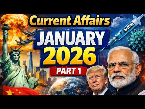 2026 January current affairs part 1
