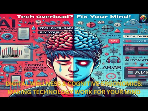 Digital Wellness & Cognitive Ergonomics: Making Technology Work for Your Mind