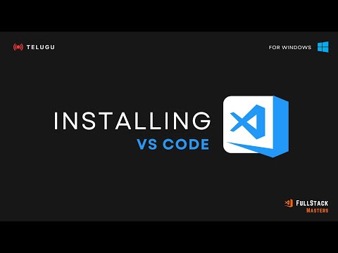 Installing VS Code | Web Development | (Telugu)