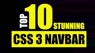 Top 10 Stunning CSS 3 Effects For Navigation Bar