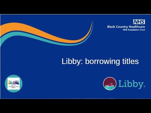 Libby - Borrowing titles