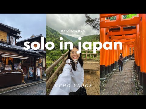 SOLO IN KYOTO, JAPAN 🇯🇵 | Kcho Vlogs