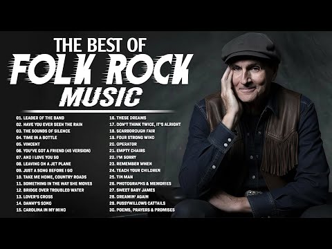 🎸 Classic Folk Rock Greatest Hits 70s 80s | Timeless Folk & Soft Rock Collection 2025