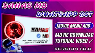 SAHAS-MD WHATSAPP BOT MOVIE DOWNLOAD TUTORIAL VIDEO | FREE MOVIE DOWNLOAD VIDEO...✓